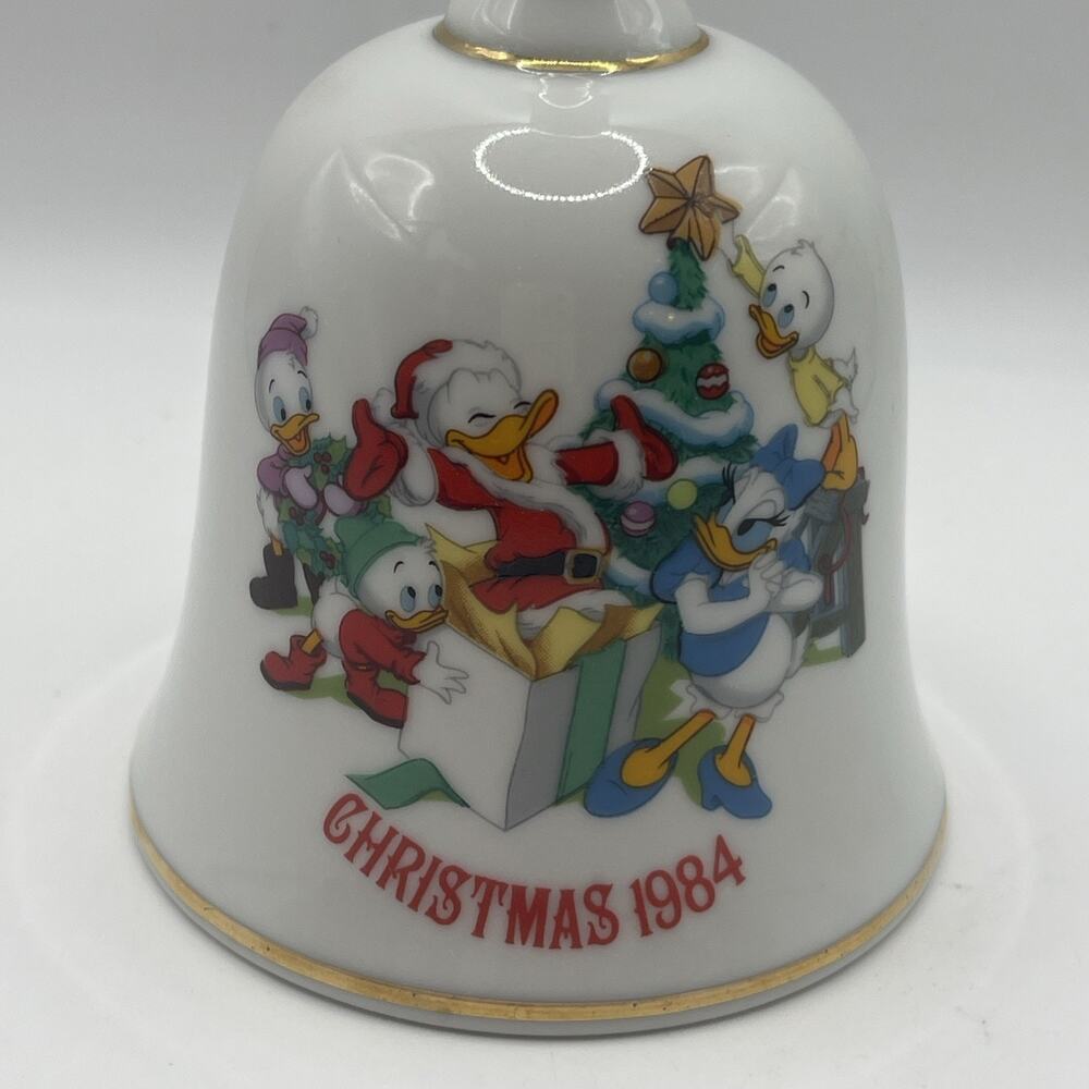 1984 DISNEY COLLECTION BELL CHRISTMAS 1984